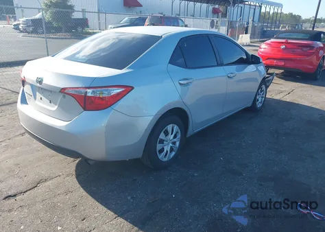 2015 Toyota Corolla L from USA, damaged, VIN 2T1BURHE1FC323926